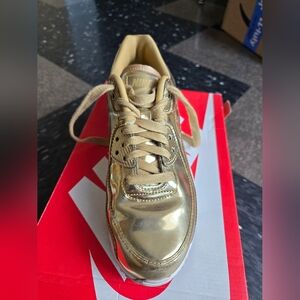Nike Shimmering Gold Sneakers